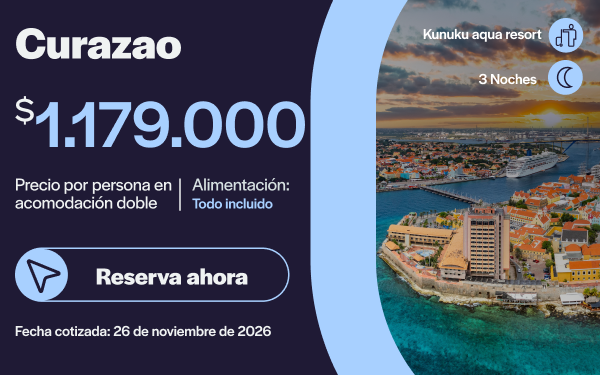 Oferta hotel del mes octubre curazao